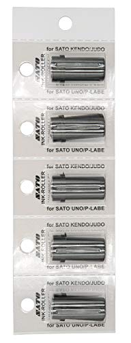 Tintadora Tampón para Preciadora Etiquetadora Sato Kendo y Judo - Kit de 5 piezas